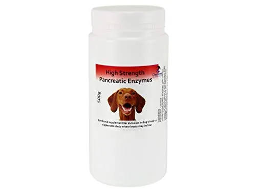 Polvere di enzima pancreatico ad alta resistenza per cani e gatti x 500g
