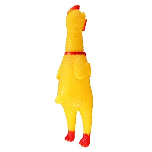 VIDOO Spremere Giallo Urlando Gomma Pet Pet Pet Dogtoy Squeaker Stress Relievers Regalo