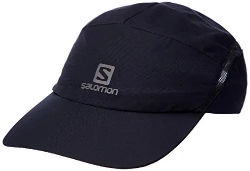 Salomon Anti-UV XA cap, Cappellino per Allenamenti, LC1036900 Unisex Adulto, Nero/Grigio (Reflective) Nero (Charcoal), M/L