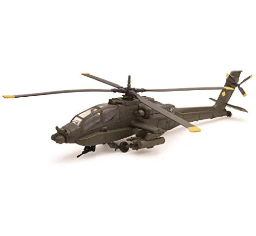 New-Ray S.R.L- Aereo 1:55 Newr Apache Ah 25523, Multicolore, 846013