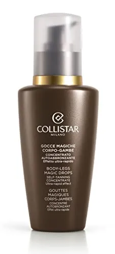 Collistar Gocce Magiche Corpo-Gambe, Concentrato Autoabbronzante, Effetto rapido, Abbronzatura Intensa, Naturale e Luminosa, No Macchie, Adatto a Tutti gli Incarnati, 125 ml