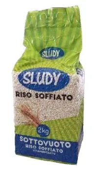 Sludy RisoVit Sottovuoto 2 kg - Riso soffiato vitaminizzato - 2000 ml