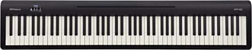Roland FP-10 Piano Digitale, Piano Digitale a 88 tasti, Portatile, Ideale per la casa e l'esercizio, Nero