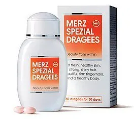 MERZ SPEZIAL 60 dragees - Healthy Skin Shiny Hair Strong Nails Beauty Supplement by Merz