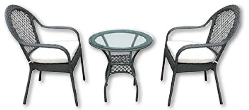 Bricogarden Set Bistrò in polyrattan