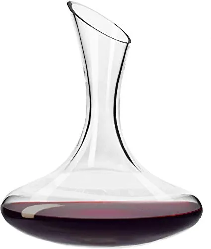YHAMY Premium Red Wine Decanter - 100% Fatto a Mano Vino separatore del Vino - Grande Regalo Vino, Accessori del Vino (1800ml)
