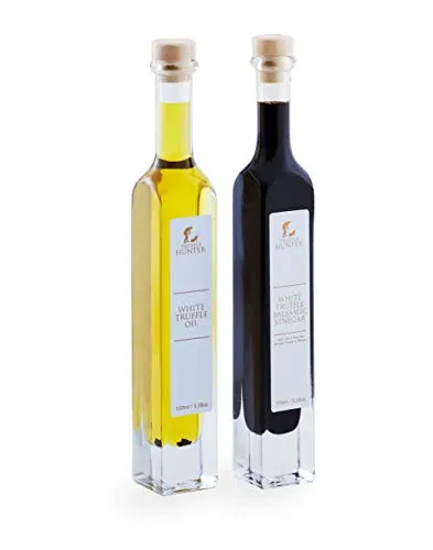 TruffleHunter Olio di Tartufo Bianco e Aceto Balsamico (Tall Bottles)