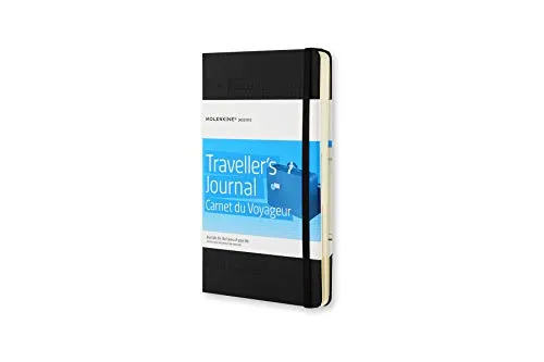 Moleskine Taccuino Viaggio Passion Travel Journal, Nero