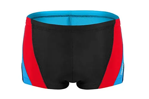 sesto senso Pantaloncini da Bagno Ragazzi Costume Boxer Calzoncini Swim Shorts BD 631 XXL 14 Anni 152-164 Nero