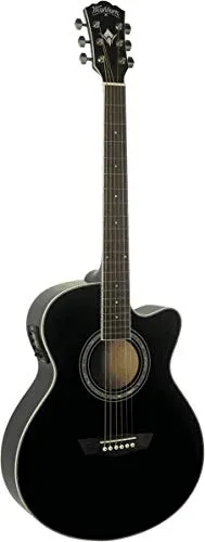 Washburn EA12B Festive Series Mini Jumbo, chitarra elettrica acustica