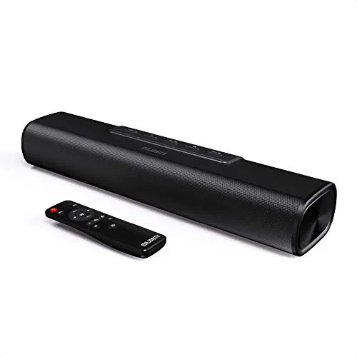 Majority Saxon Soundbar, bluetooth surround, mini soundbar per TV, PC e monitor, modalità suono 3D per musica, film e dialoghi, perfetta come casse per TV, altoparlanti TV