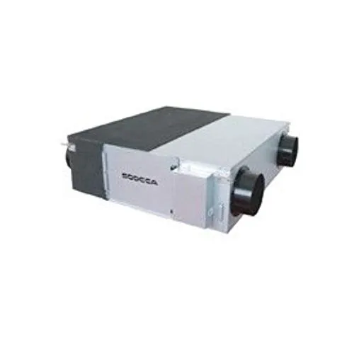 Recuperatore di calore monozona ad alta efficienza, modello Unirec-50-S, 1450 rpm, portata massima 54 m3/h, condotto da 150 millimetri, 47 x 31 x 26 centimetri (Referenza: 1118645)