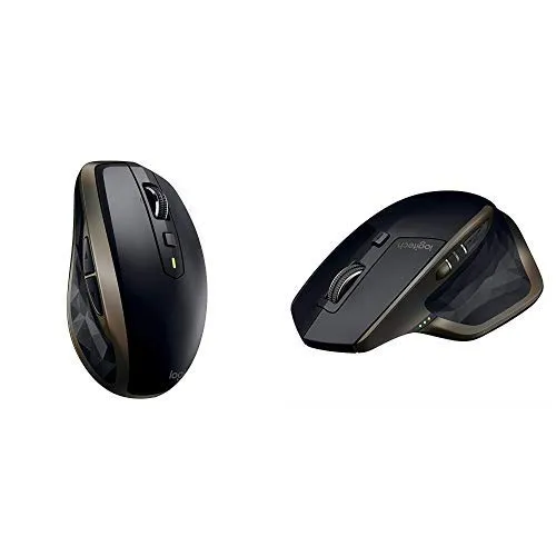 Logitech MX Anywhere 2 Mouse Wireless con Bluetooth e Unifying, Versione per Amazon + Logitech MX Master Mouse Wireless per Windows e Mac con Bluetooth e Unifying, Versione per Amazon