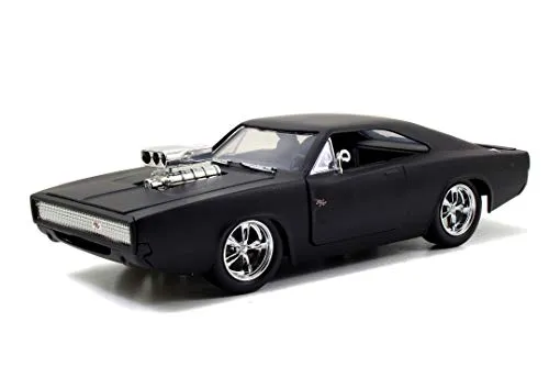 Jada- Fast & Furious Dodge Charger (Street) in Scala 1:24 Die-Cast, Funzionamento a Ruota Libera, Parti apribili, 253203012