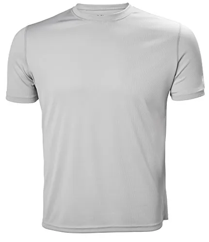 Helly Hansen HH Tech T, T-Shirt Uomo, Light Grigio, Large