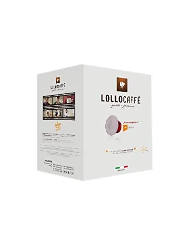 Lollo Caffè Capsule Passionespresso Nera Compatibili Nespresso - 1500 G, Originale, 100 Unità, 100 Conteggio
