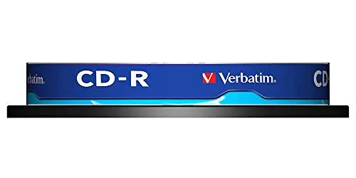 Verbatim CD-R 80MIN Datalife PLUS - Confezione da 10