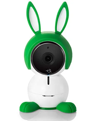 Arlo ABC1000 Baby Monitor Smart WiFi Full HD, audio 2 vie, visione notturna, sensori d'aria, ninna nanne, luci notturne, funziona con Alexa, Google Home, Apple HomeKit