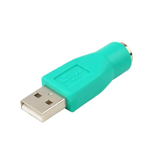 Logicstring Adattatore per convertitore da PS2 a USB Femmina a PS / 2 Maschio per Mouse Tastiera