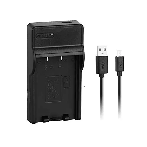 [Caricatore rapido] Caricatore rapido USB sostitutivo BLS-1/BLS-5 per Olympus PS-BLS1, BLS-50, batteria PS-BLS5, E-400, E-450, E-620, E-P2, E-P3, OM-D E-M10, PEN E-PL2, E-PL5, E-PL6, E-PL7 e altro