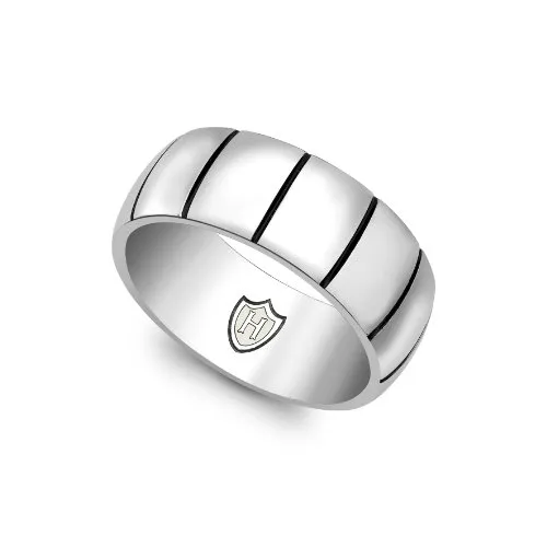 HOXTON LONDON - Anello, Argento Sterling 925, Uomo, 26