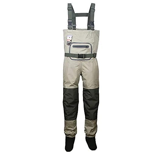 Kylebooker Waders Pesca Abbigliamento Attrezzature StockingParcheggio Trampolieri Impermeabile Traspirante per Torace