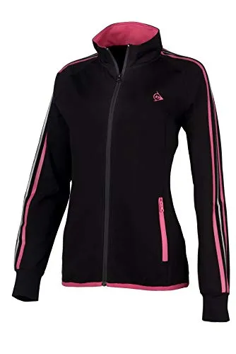 Dunlop 72230-S, Jacket Womens, Black/Pink, S