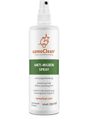 Spray antiacaro per materassi, imbottiture, tessuti e animali, 250 ml