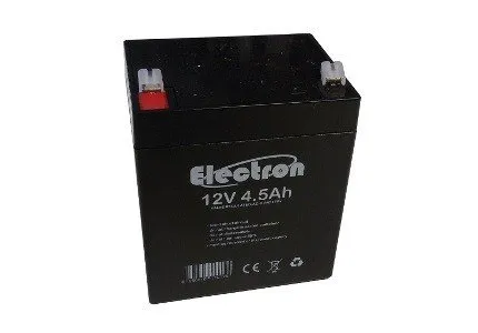 Batteria Ermetica ricaricabile al Piombo 12V 4,5Ah 5Ah con connettore Faston 90 x 70 x 101