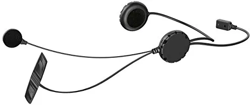 Sena 3S-W Auricolare Bluetooth con Interfono per Scooter e Motocicli, Kit Casco Integrale, Microfono a Filo