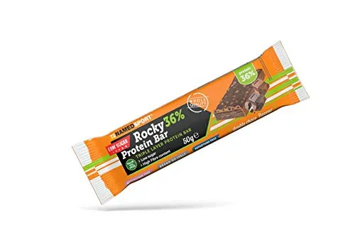 ROCKY PROTEIN BAR NAMED SPORT DOUBLE CHOCOLATE - BOX 12 BARRETTE