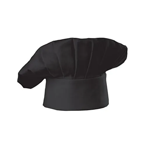 LEORX Elastico Cappello Cuoco (Nero)