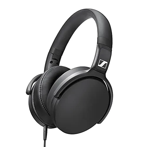 Sennheiser Hd 400S Cuffia Microfonica Circumaurale Con Comandi Remoti, Jack 3,5 Mm, Nero, Cablato