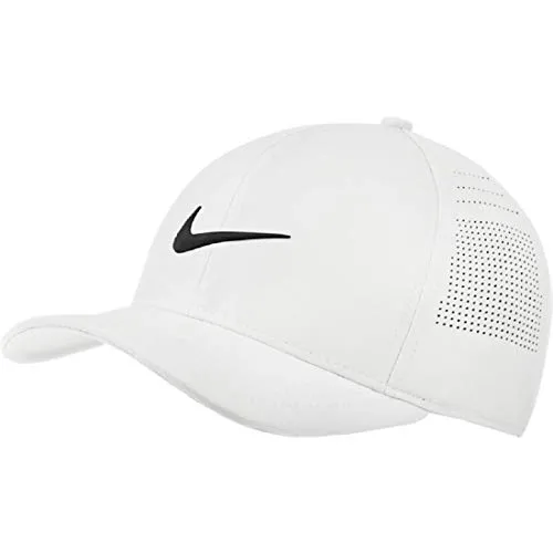 NIKE Berretto Unisex Aerobill Classic 99, bianco, M/L