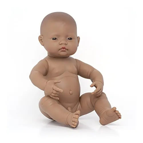 Miniland Miniland31007 - Bambola da neonato ispanico, multicolore