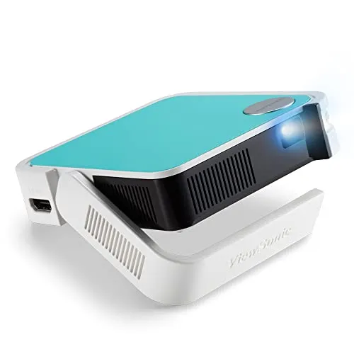 ViewSonic M1 MINI - Proiettore LED tascabile con altoparlanti JBL® - Batteria integrata
