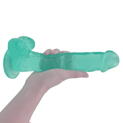 MXYLYLAT2 Fǎllǒ ǐndǒssǎbǐlě, Realistico Giocattoli del Massager Lifelike Silicone-Dîldɔ con Ventosa for Le Donne |Lunghezza Totale: 26cm / 10.23inch |