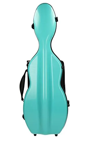Custodia per violino in fibra di vetro Ultra light 4/4 turchese M-Case