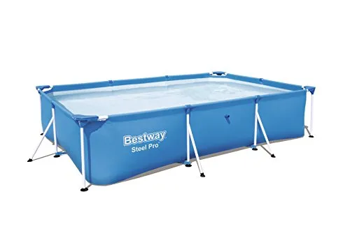 Bestway Steel Pro 56404 Piscina con bordi Piscina rettangolare 3300L Blu piscina fuori terra