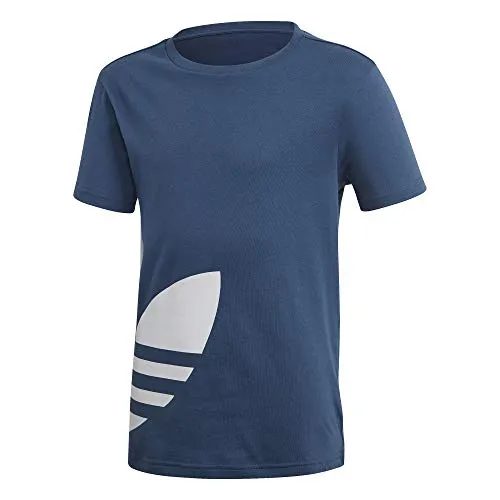 Adidas Big Trefoil Tee T-Shirt Bambini FM5673 N Marin White (13-14 Anni)