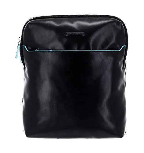 PIQUADRO Blue Square Tablet Shoulder Bag Nero