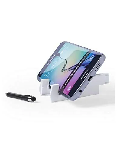 Supporto per Cellulari + Penna con Pennino Touch 145267 Bianco