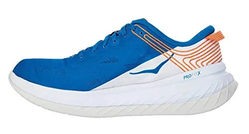 Hoka One One - scarpe Carbon X; colore: bianco/blu, Blu (blu), 41 1/9 EU