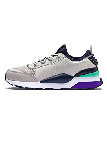 Puma RS-0 Tracks, Scarpe da Ginnastica Basse Unisex-Adulto, Grigio (Gray Violet New Navy), 43 EU