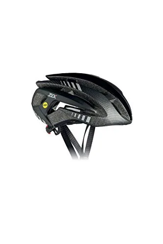 RH+ CASCO BIKE Z ALPHA MIPS SHINY BLACK - MATT DARK CARBON - MATT BLACK L/XL