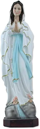 Proposte Religiose Statua della Madonna di Lourdes in resina. Altezza cm 40. Dipinta a mano.