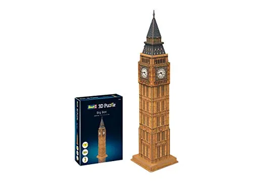 Revell- Grande Ben 3D Puzzle, Colore Multi-Colour, 00201