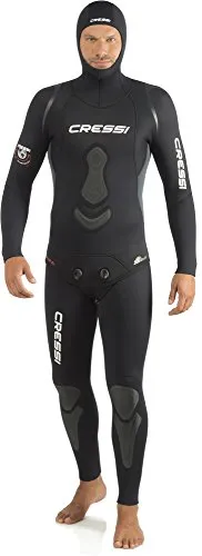 Cressi Apnea, Muta Completa Giacca e Pantalone 3.5mm Uomo, Nero, L/4