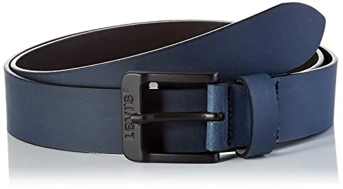 Levi's LEVIS FOOTWEAR AND ACCESSORIES Free Metal Cintura, Blu (Navy Blue 17), 2 (Taglia Produttore: 85) Uomo