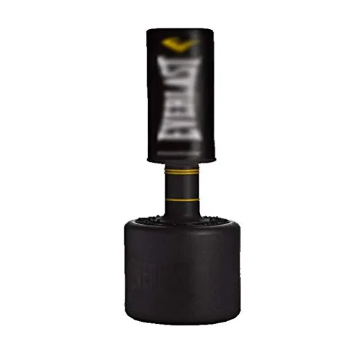 Boxing Sacco da Boxe Verticale Sanda Combattimento Borsa Professionale Punzonatura Home Guadagnare Attrezzi Fitness Taekwondo Punching Bag Supporti Doppi (Color : Black, Size : 175 * 54cm)